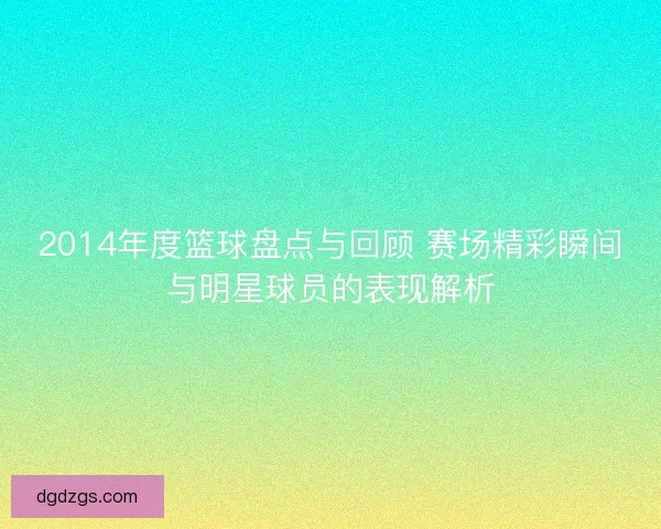 2014年度篮球盘点与回顾 赛场精彩瞬间与明星球员的表现解析